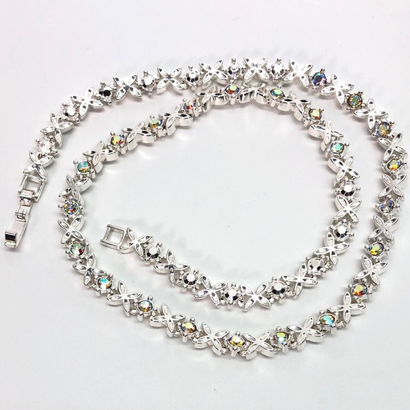 Premier Designs Charisma Aurora Borealis Necklace - Picture 2 of 6